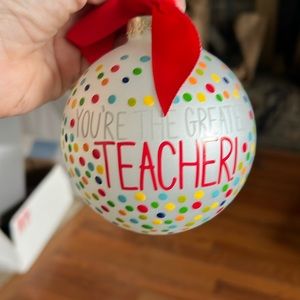 Coton colors ornament teacher